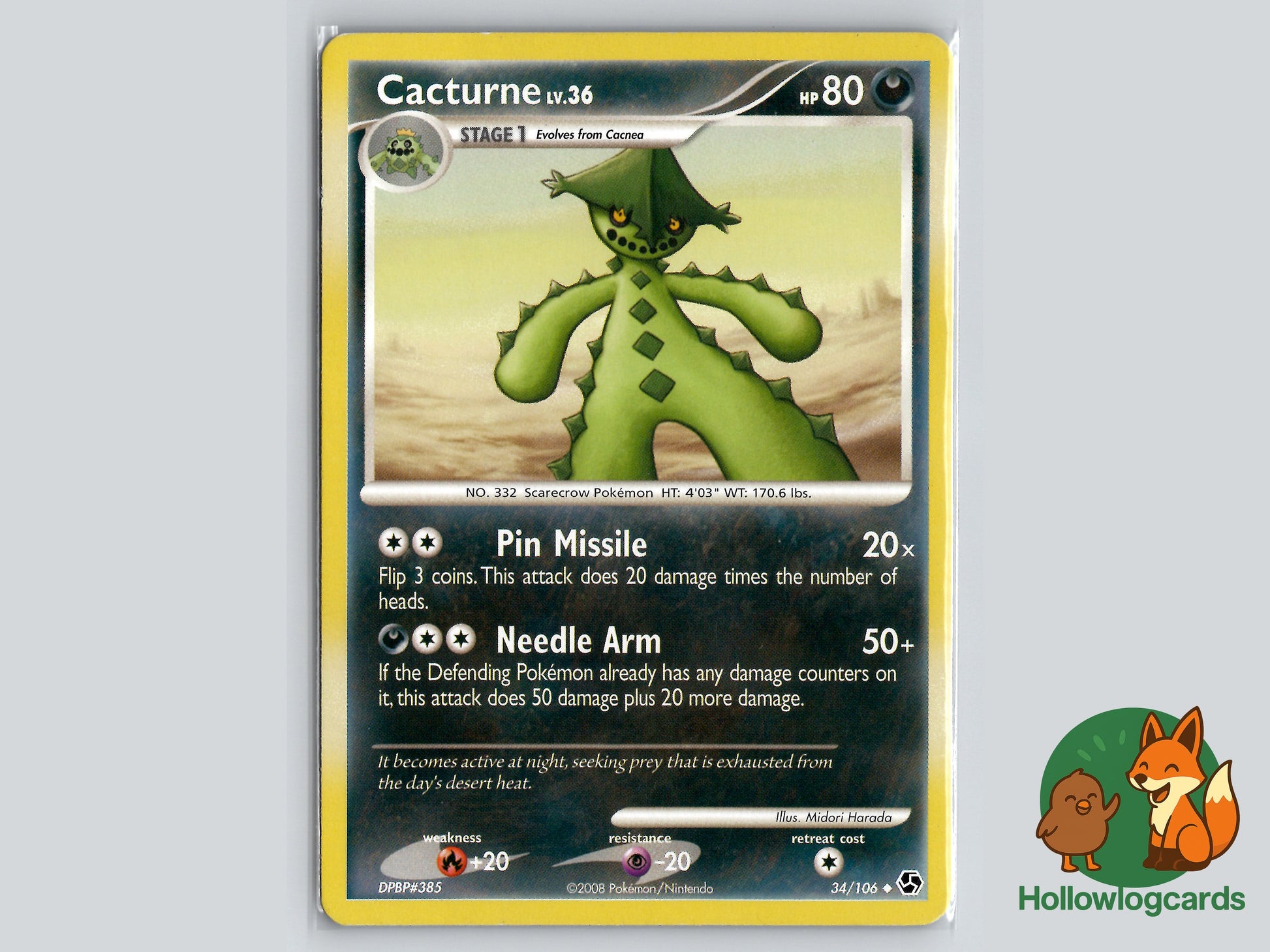 Image of Cacturne Great Encounters (GE) #34