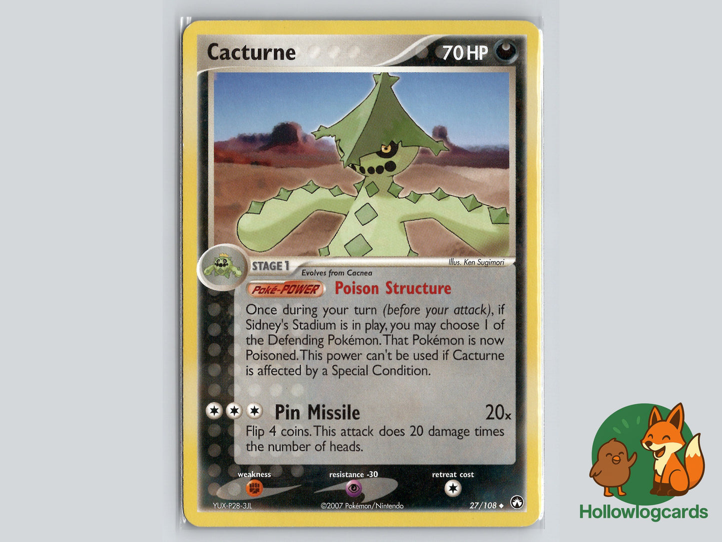 Image of Cacturne Power Keepers (PK) #27