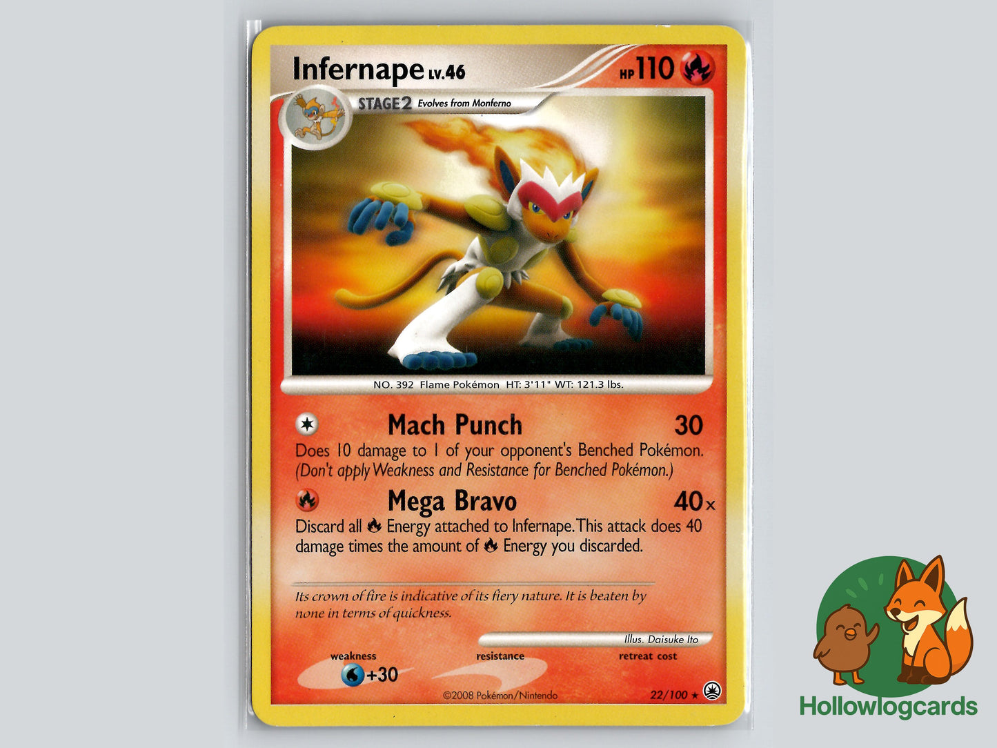 Image of Infernape Majestic Dawn (MD) #22