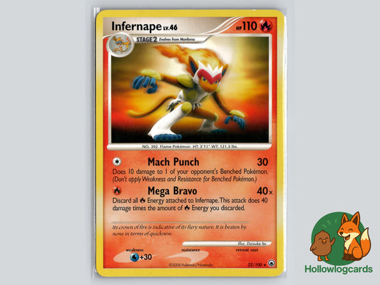 Image of Infernape Majestic Dawn (MD) #22