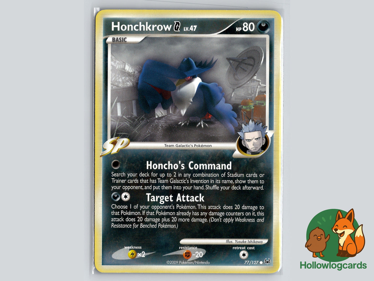Image of Honchkrow G Platinum (PL) #77