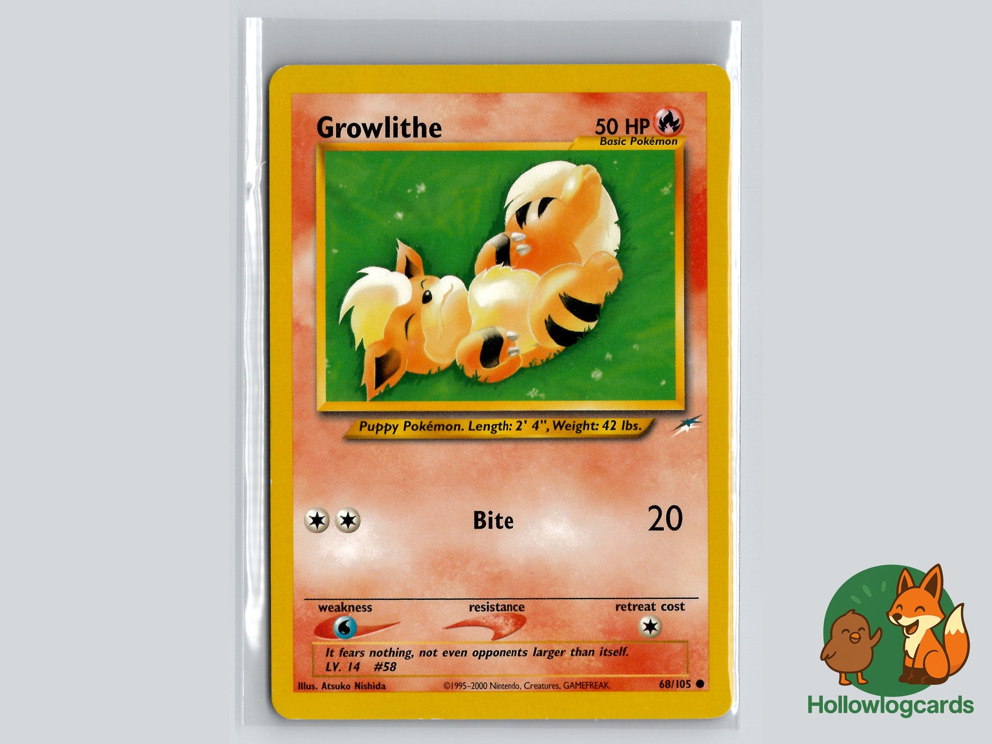 Image of Growlithe Neo Destiny (N4) #68