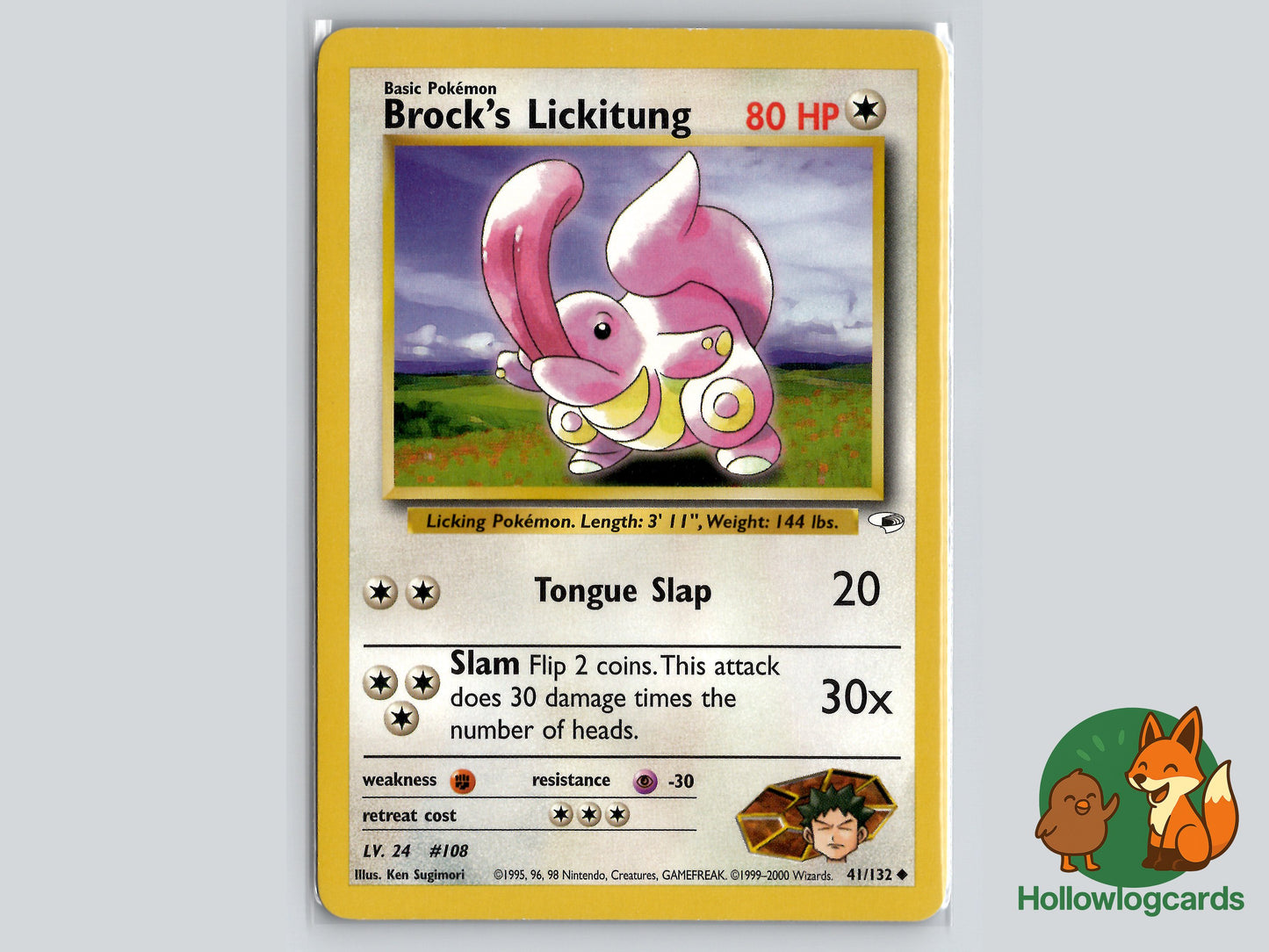 Image of Brocks Lickitung Gym Heroes (G1) #41