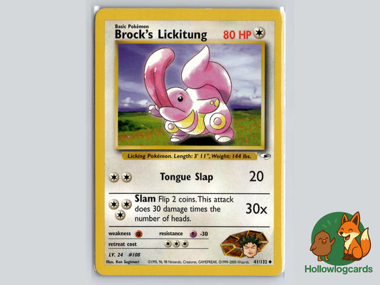 Image of Brocks Lickitung Gym Heroes (G1) #41