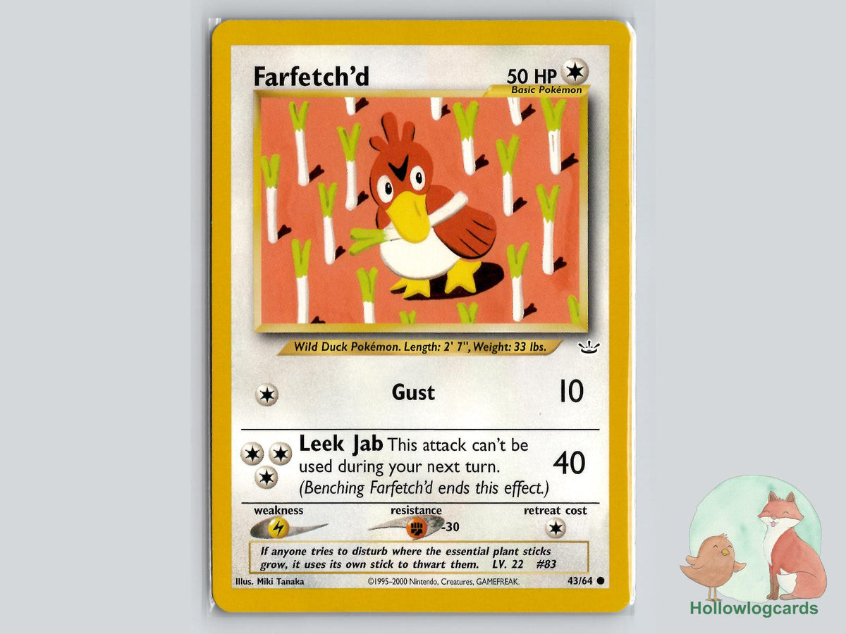 Farfetch'd (43/64) - Neo Revelation Pokémon Card