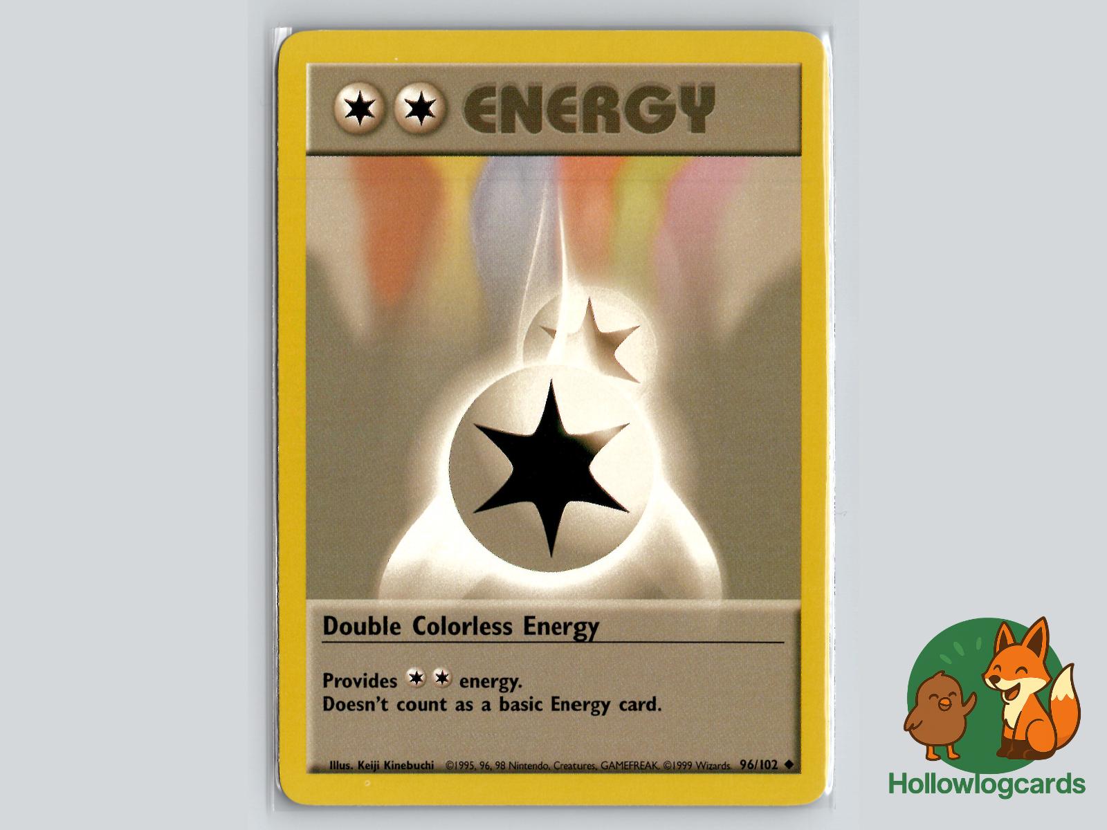 Double Colorless Energy (96/102) - Base Pokémon Card