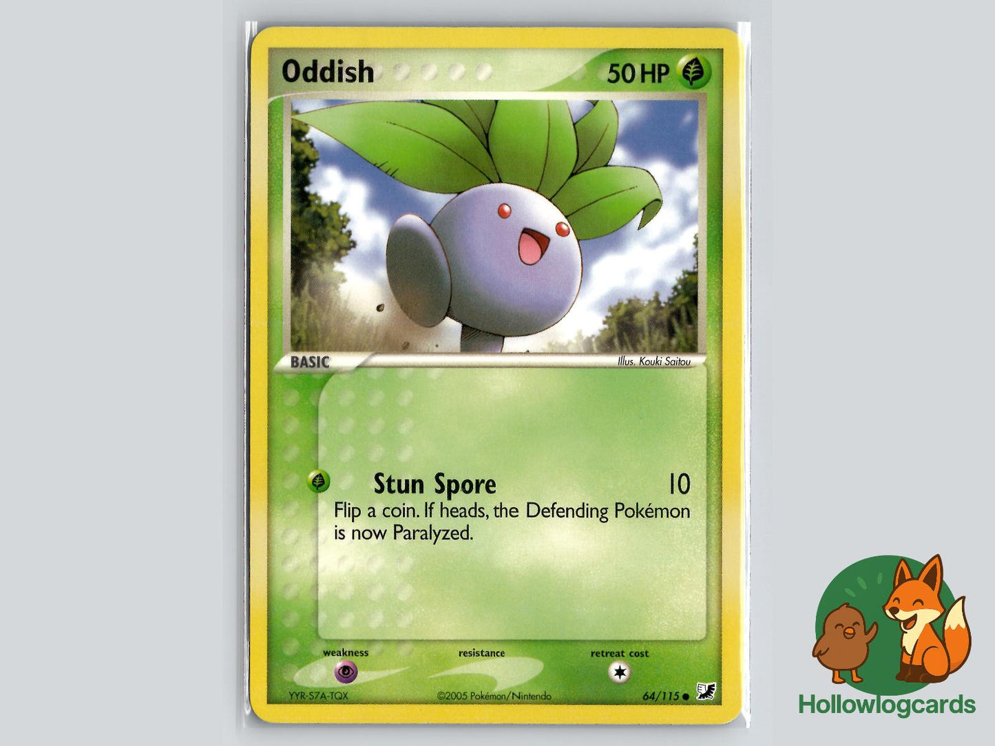 Oddish (64/115) - Unseen Forces Pokémon Card