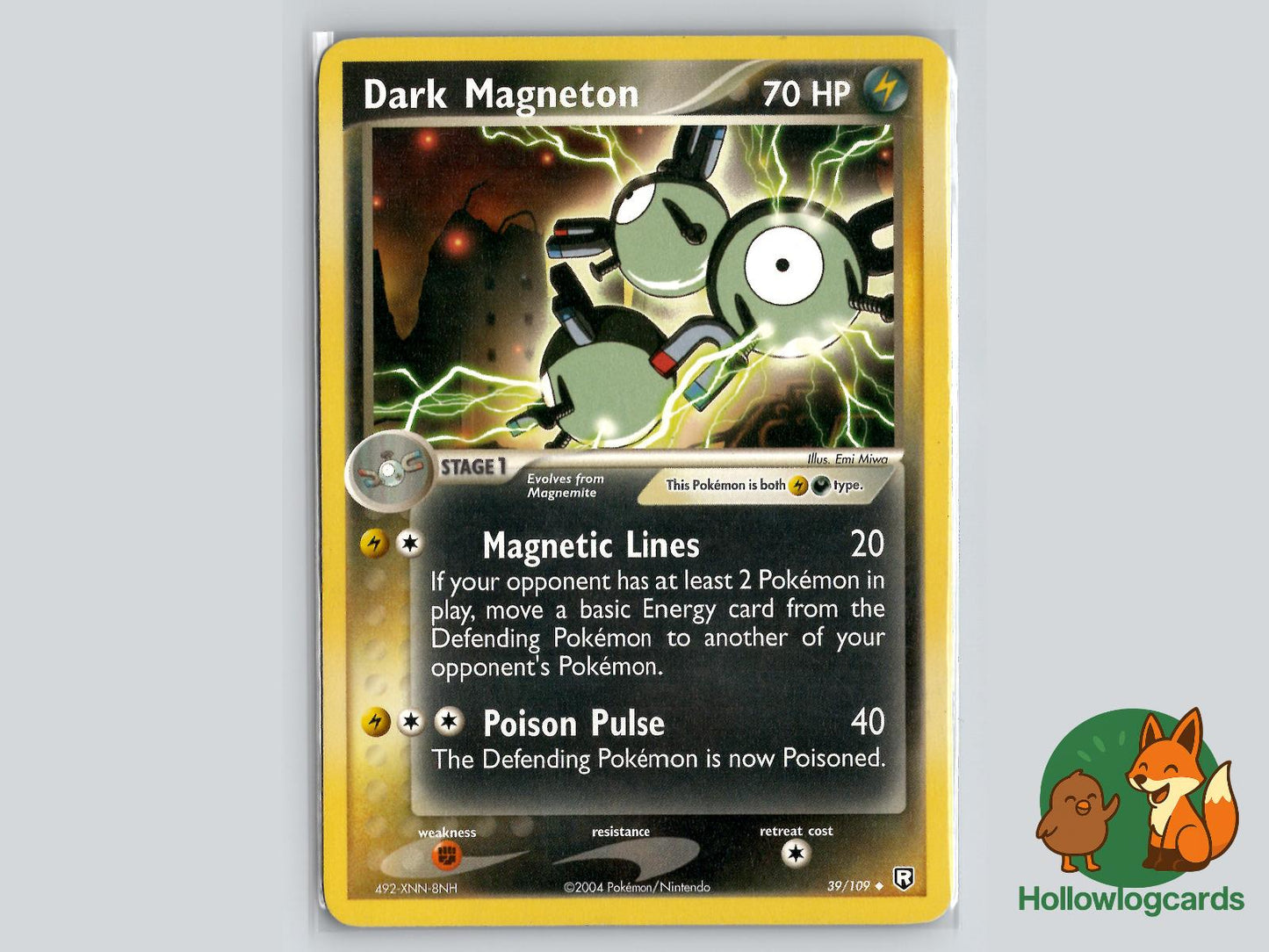 Dark Magneton (39/109) - Team Rocket Returns Pokémon Card