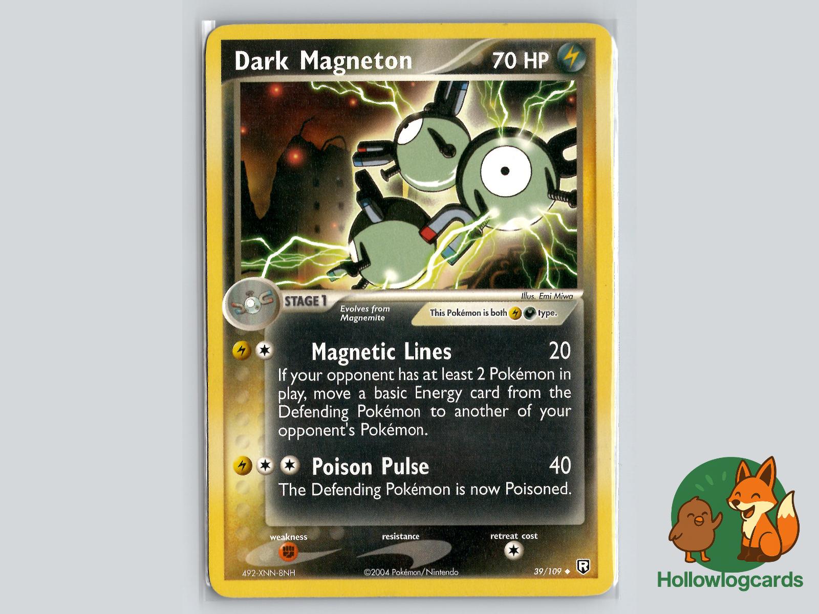 Dark Magneton (39/109) - Team Rocket Returns Pokémon Card