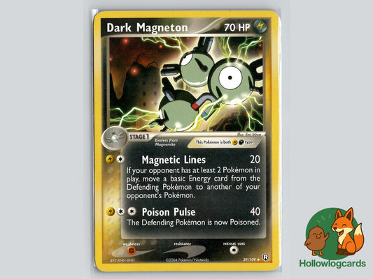 Dark Magneton (39/109) - Team Rocket Returns Pokémon Card