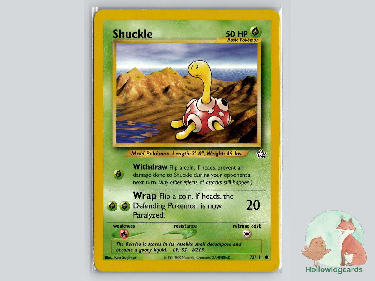 Shuckle (72/111) - Neo Genesis Pokémon Card
