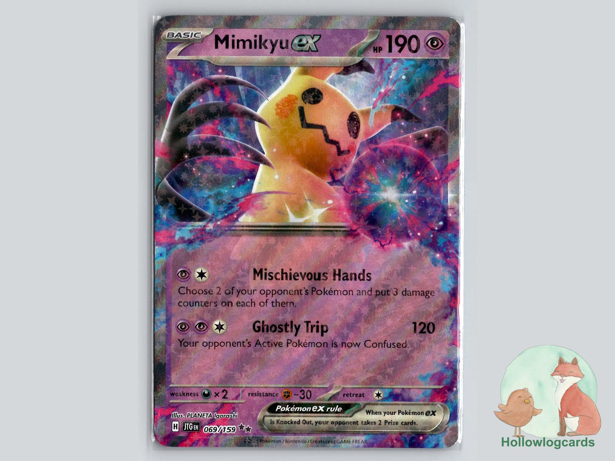 Mimikyu ex (069/159) - Journey Together Pokémon Card