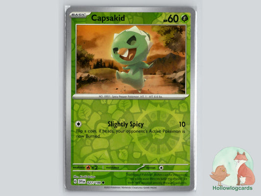 Capsakid (027/198) - Scarlet & Violet Pokémon Card