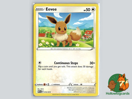 Eevee (013/015) Pokémon Card