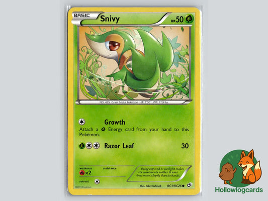 Snivy (RC1/RC25) - Legendary Treasures Pokémon Card