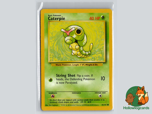 Caterpie (45/102) - Base Pokémon Card