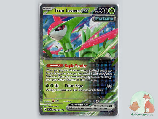 Iron Leaves ex (025/162) - Temporal Forces Pokémon Card