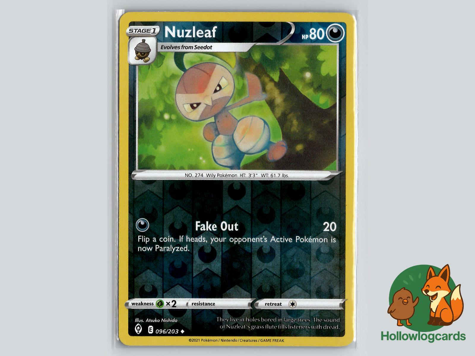 Nuzleaf (096/203) - Evolving Skies Pokémon Card