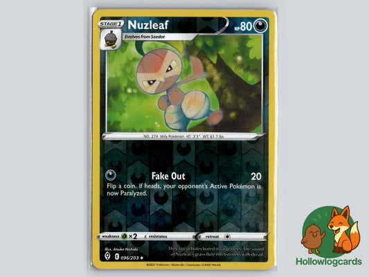 Nuzleaf (096/203) - Evolving Skies Pokémon Card