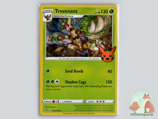 Trevenant (015/192) Pokémon Card