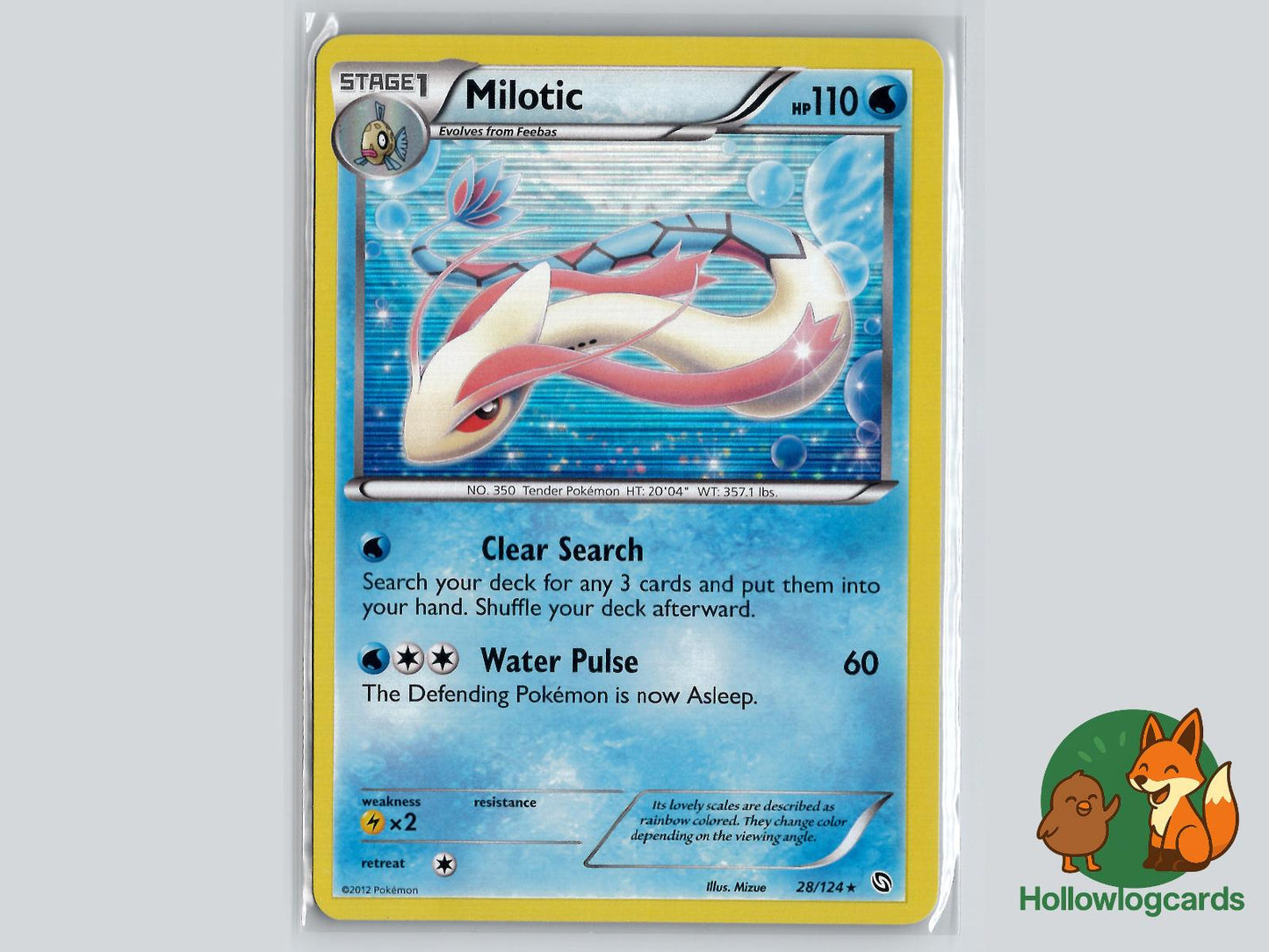 Milotic (28/124) - Dragons Exalted Pokémon Card