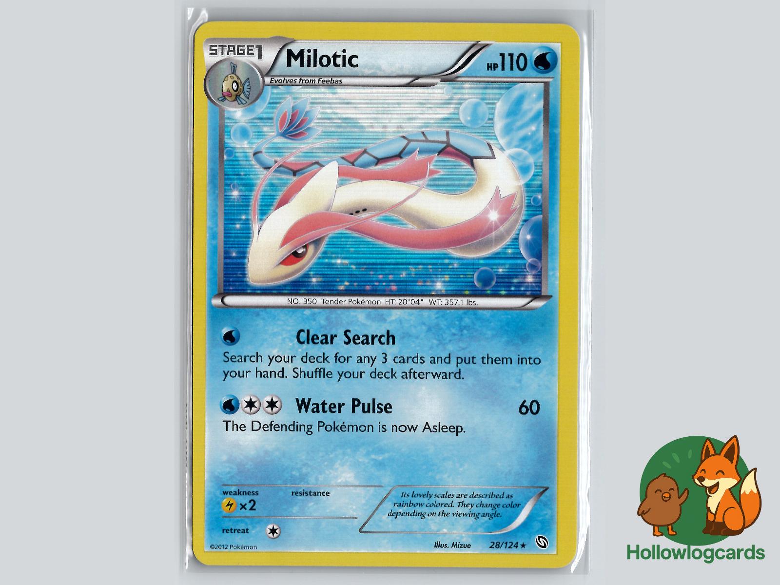 Milotic (28/124) - Dragons Exalted Pokémon Card