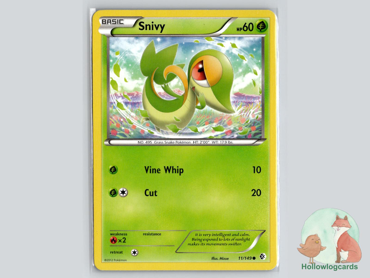 Snivy (11/149) - Boundaries Crossed Pokémon Card