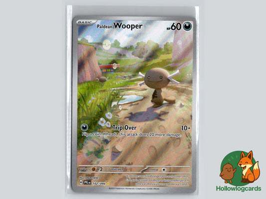 Paldean Wooper (102/094) - Phantasmal Flames Pokémon Card