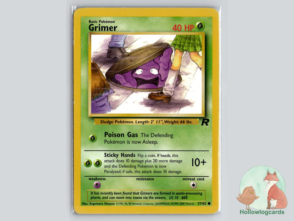 Grimer (57/82) - Team Rocket Pokémon Card