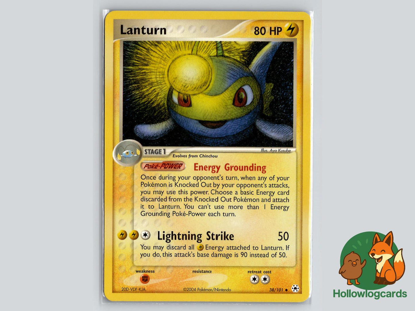 Lanturn (38/101) - Hidden Legends Pokémon Card