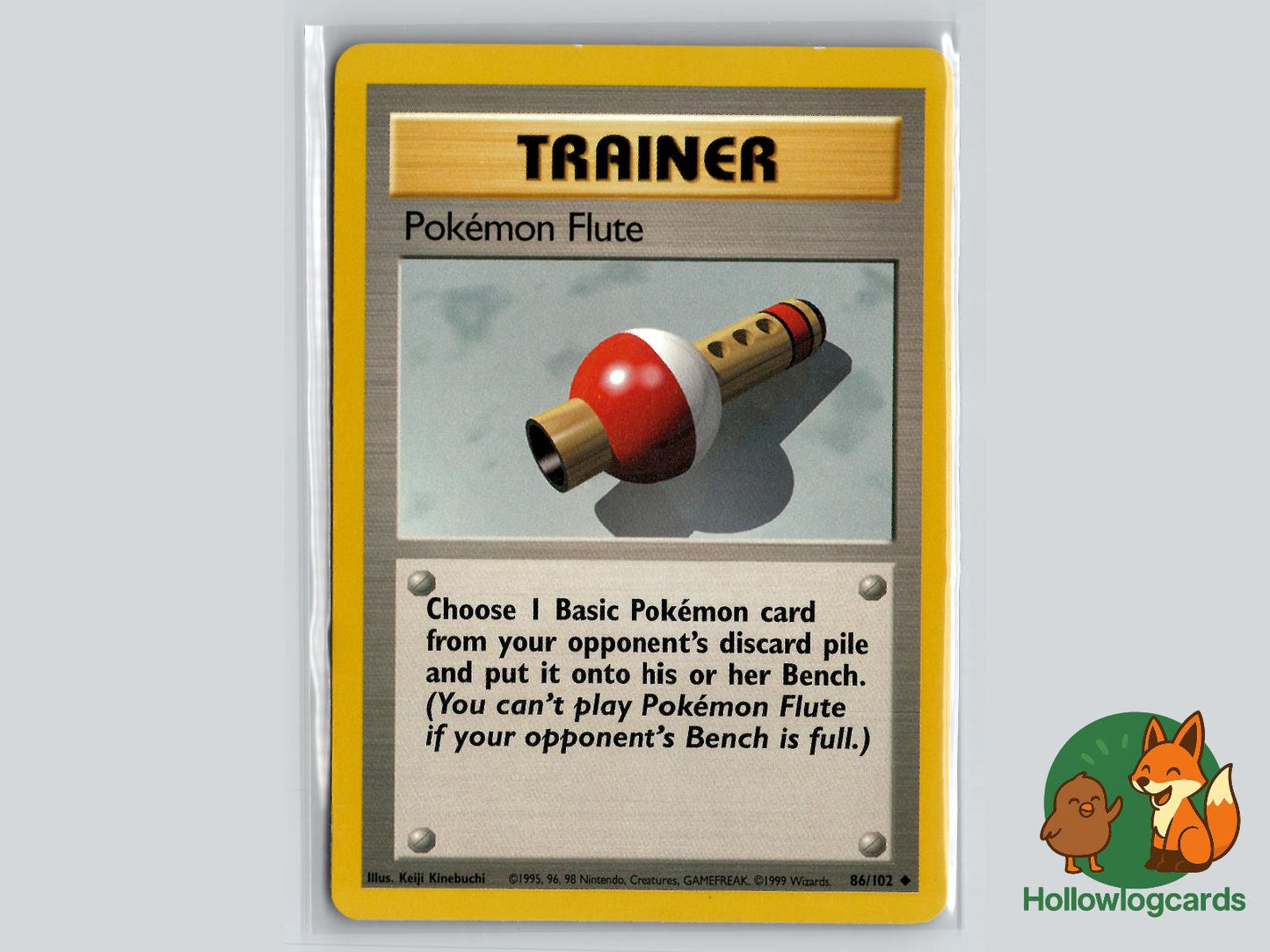 Pokemon Flute (86/102) - Base Pokémon Card