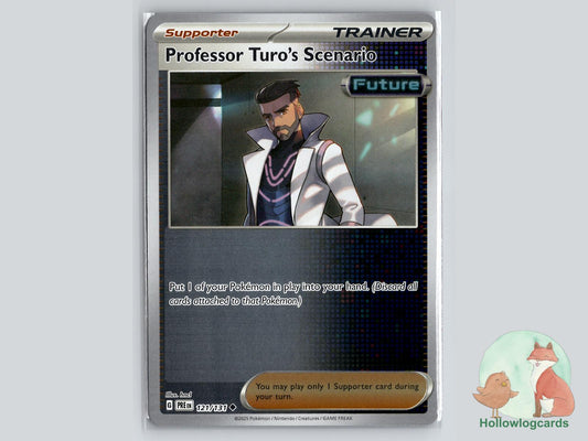 Professor Turo's Scenario (121/131) - Prismatic Evolutions Pokémon Card