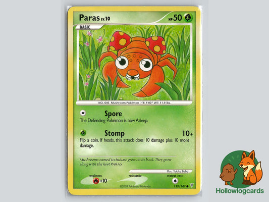 Paras (119/147) - Supreme Victors Pokémon Card