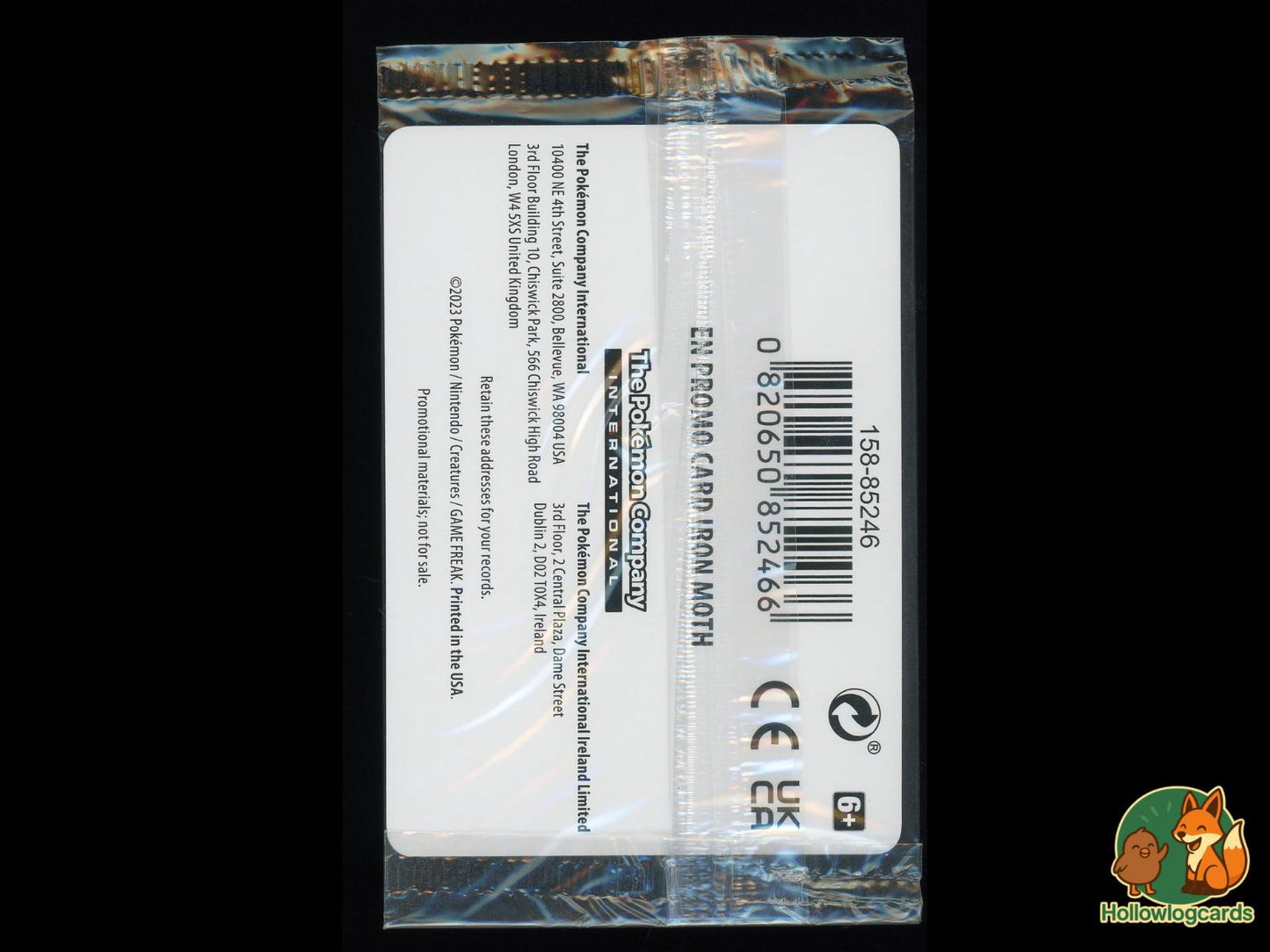 Iron Moth ( 028/182 ) SEALED GAMESTOP STAMP - Paradox Rift - NM Kouki Saitou