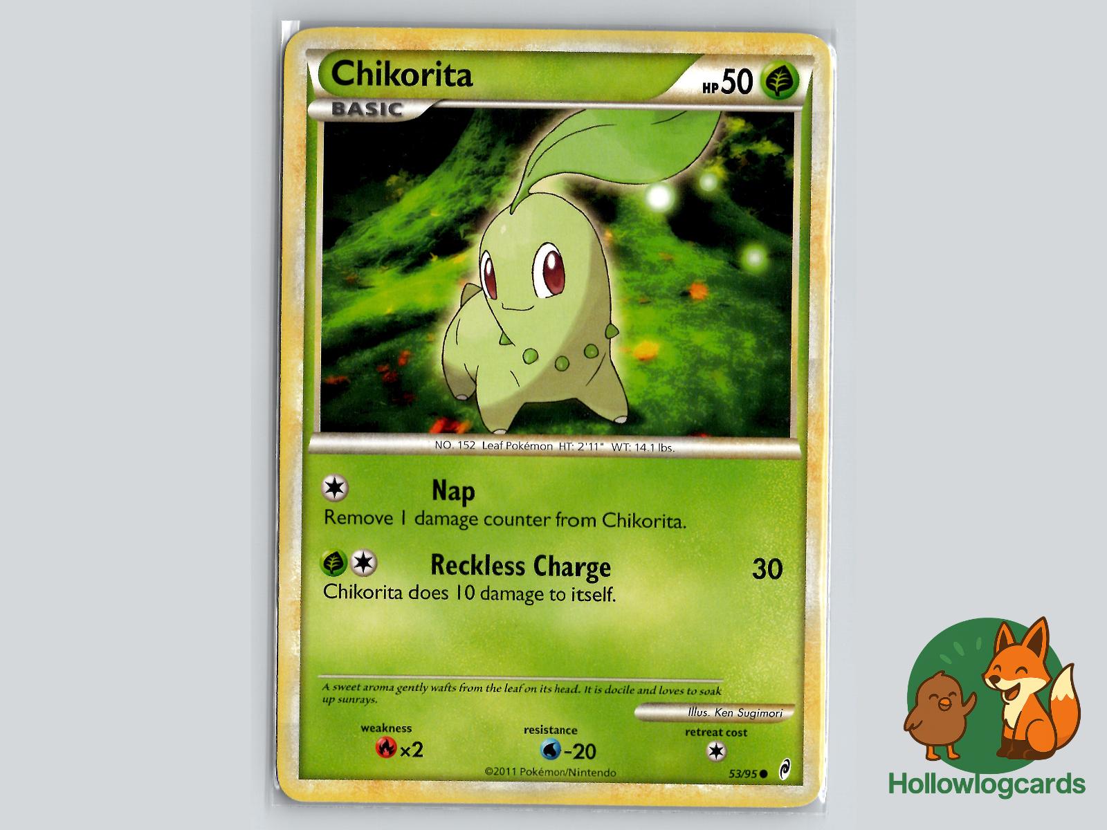 Chikorita (53/95) - Call of Legends Pokémon Card