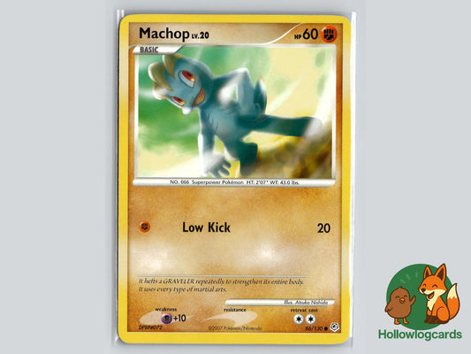 Machop (86/130) - Diamond & Pearl Pokémon Card