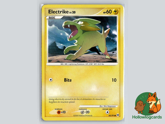 Electrike (63/99) - Arceus Pokémon Card