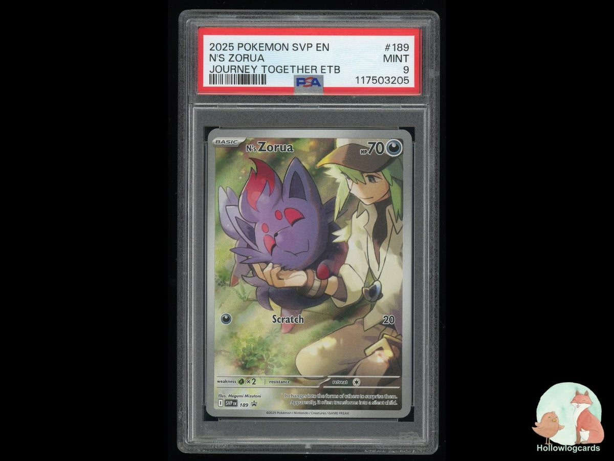 Graded N's Zorua (189) Pokémon Card