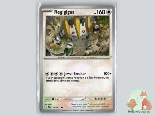 Regigigas (086/131) - Prismatic Evolutions Pokémon Card