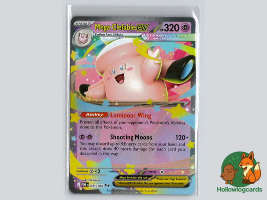 Mega Clefable ex (031/088) Pokémon Card