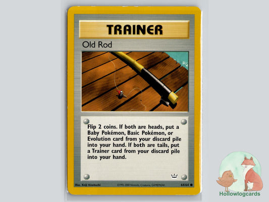 Old Rod (64/64) - Neo Revelation Pokémon Card