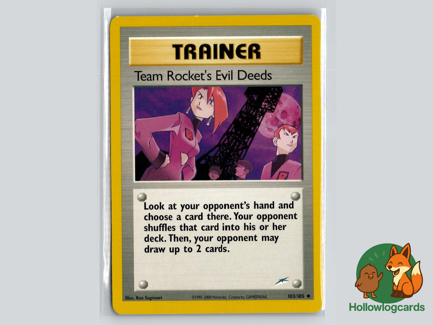 Team Rocket's Evil Deeds (103/105) - Neo Destiny Pokémon Card