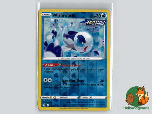 Wishiwashi (046/203) - Evolving Skies Pokémon Card
