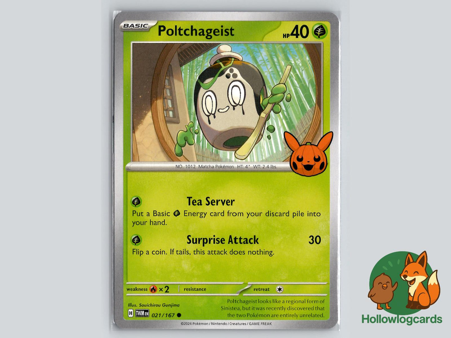 Poltchageist (021/167) Pokémon Card