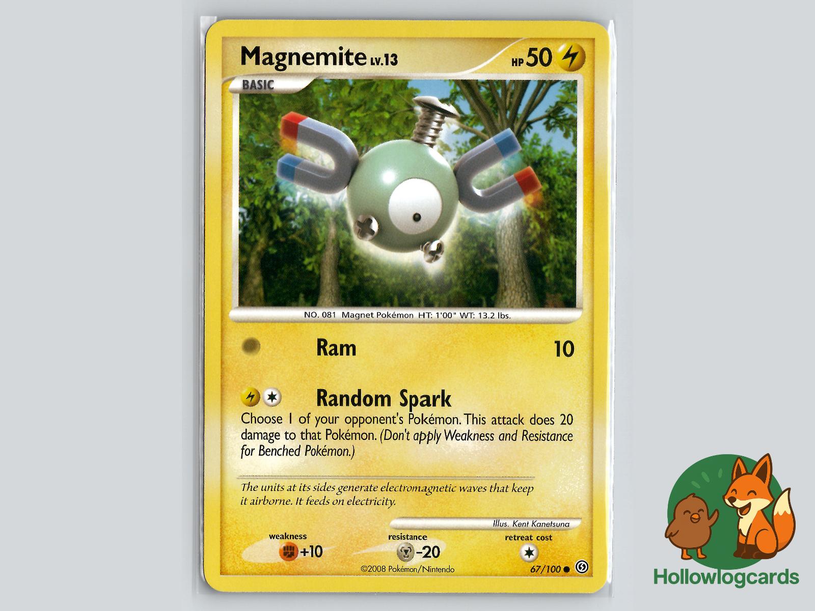 Magnemite (67/100) - Stormfront Pokémon Card