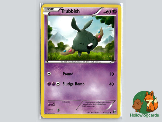 Trubbish (64/135) - Plasma Storm Pokémon Card