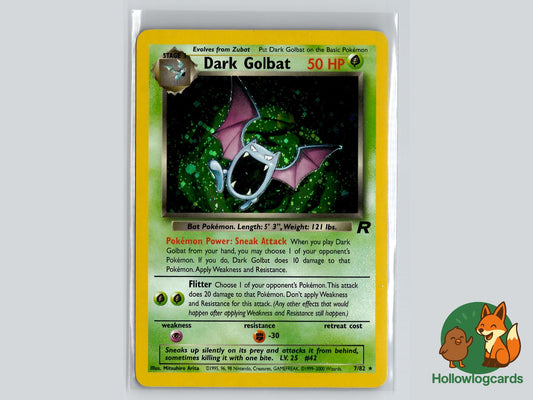 Dark Golbat (7/82) - Team Rocket Pokémon Card
