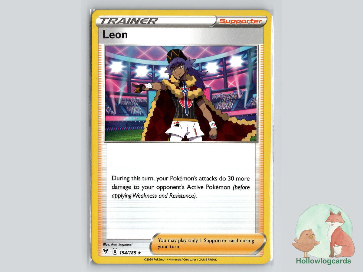 Leon (154/185) Pokémon Card