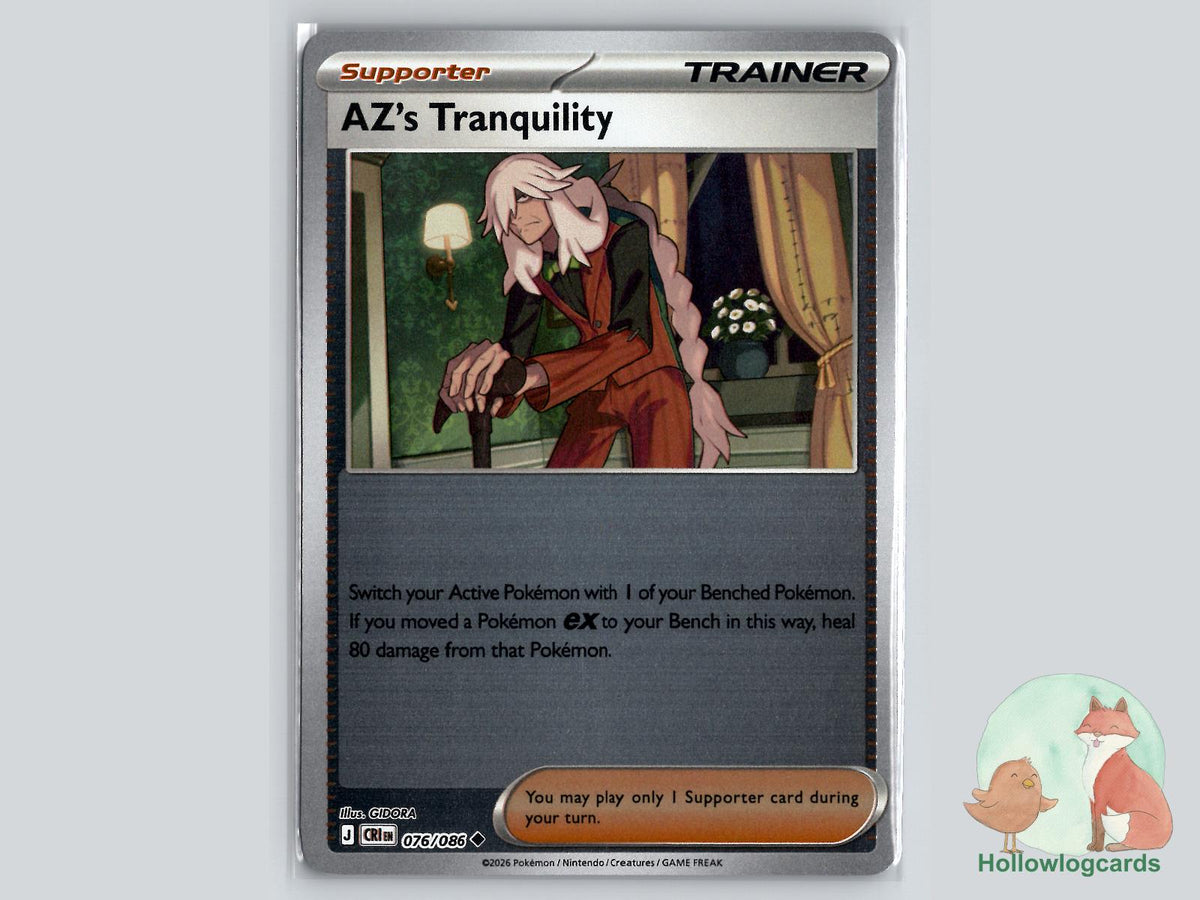 AZ's Tranquility (076/086) Pokémon Card