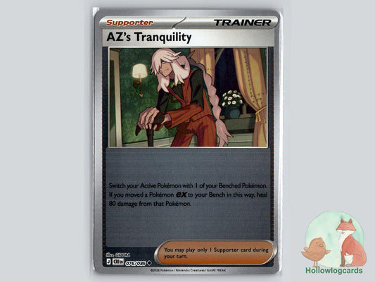 AZ's Tranquility (076/086) Pokémon Card